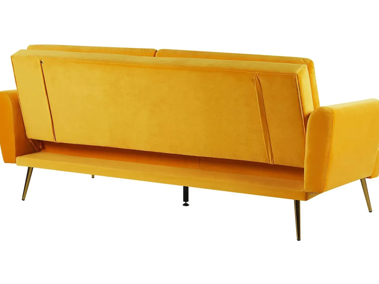Sovesofa 3 personers VETTRE Velour Gul
