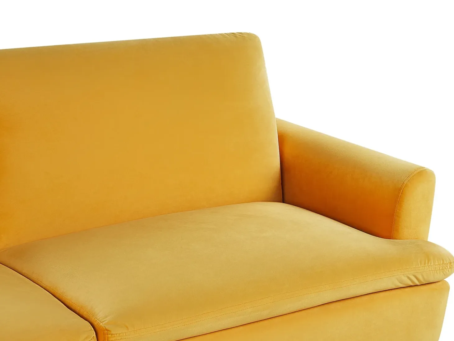 Sovesofa 3 personers VETTRE Velour Gul