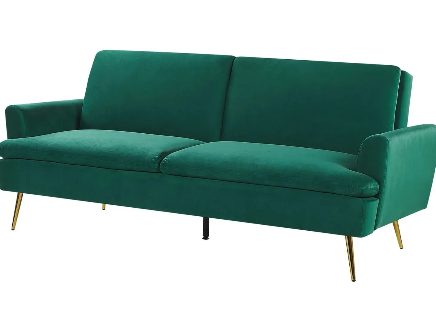 Sovesofa 3 personers VETTRE Velour Mørkegrøn