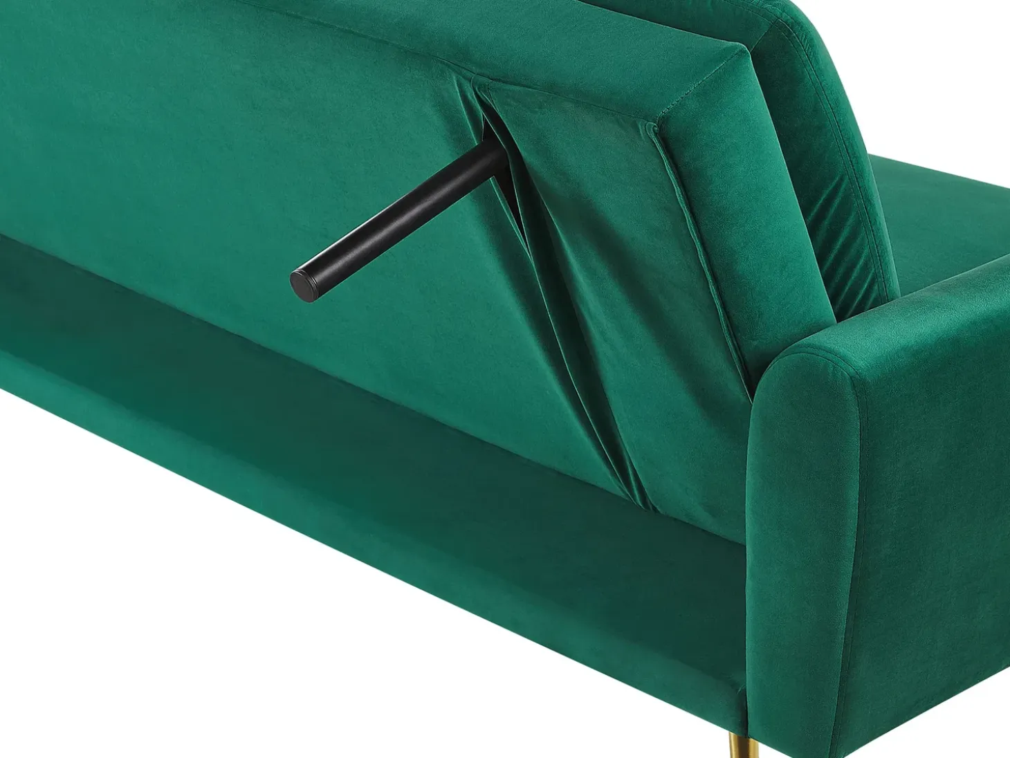 Sovesofa 3 personers VETTRE Velour Mørkegrøn