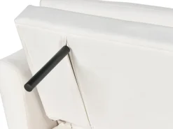 Sovesofa 3 personers VETTRE Velour Cremehvid