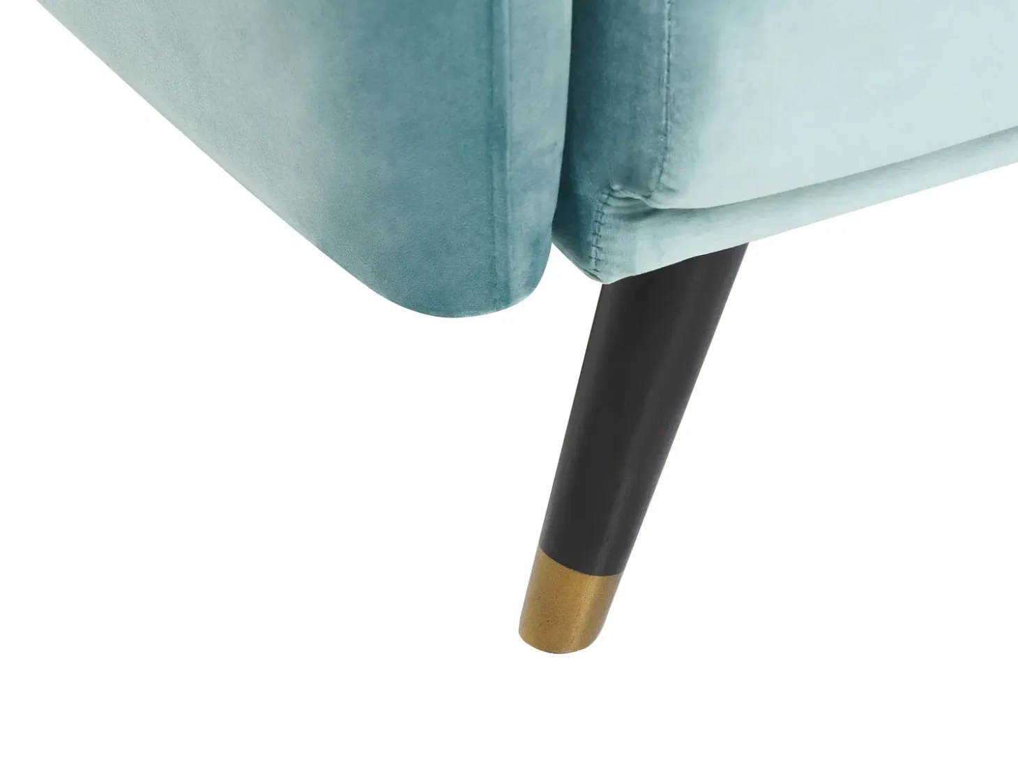 Sovesofa 3 personers VIMMERBY Velour Himmelblå