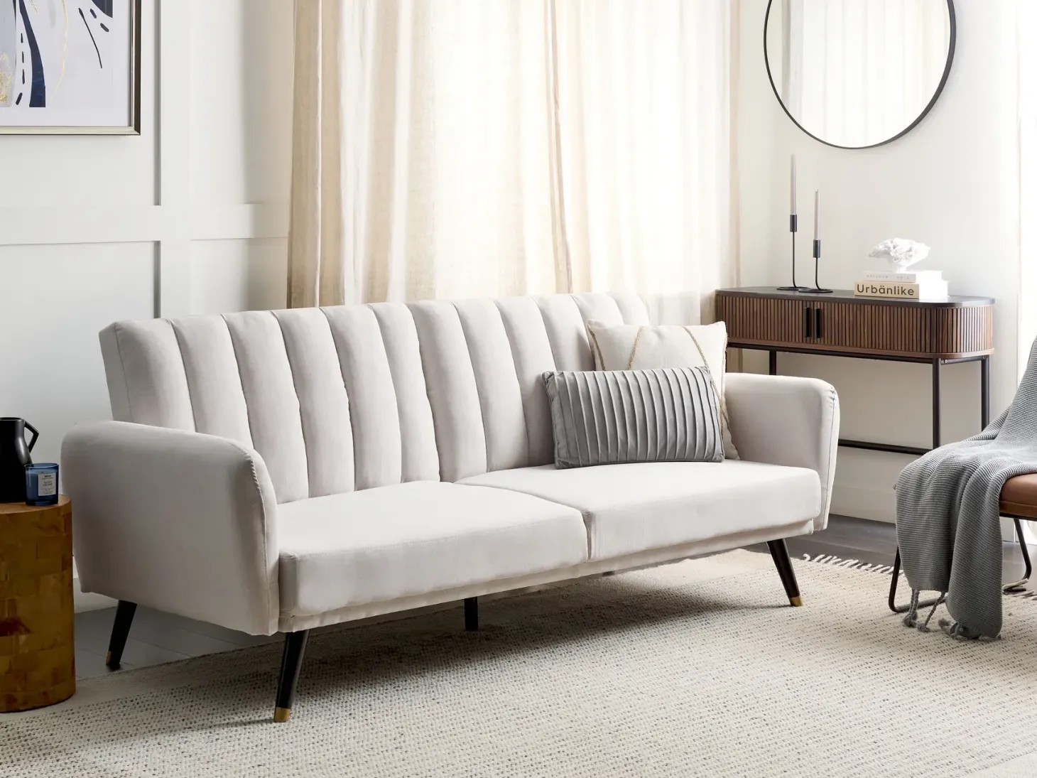 Sovesofa 3 personers VIMMERBY Beige