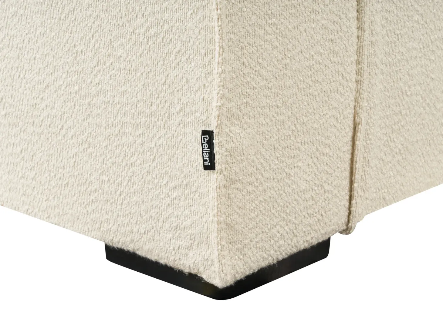 Sovesofa 3 personers VUOKATTI Boucle Cremehvid