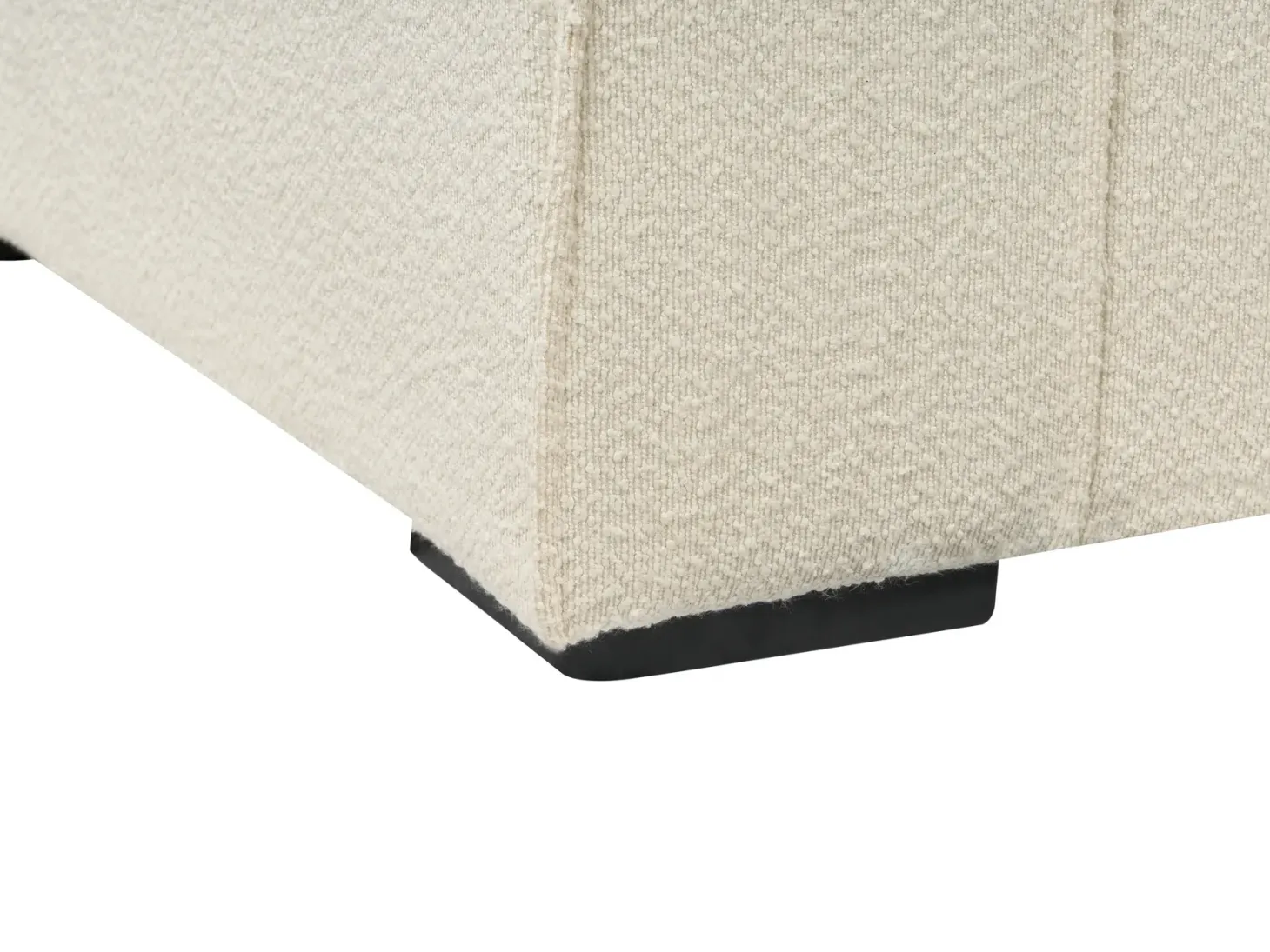 Sovesofa 3 personers VUOKATTI Boucle Cremehvid