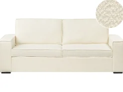 Sovesofa 3 personers VUOKATTI Boucle Cremehvid