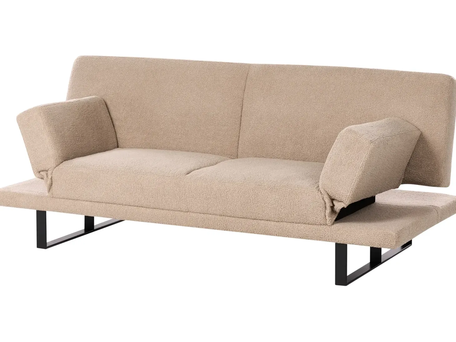 Sovesofa 2 personers YORK Boucle Sand Beige