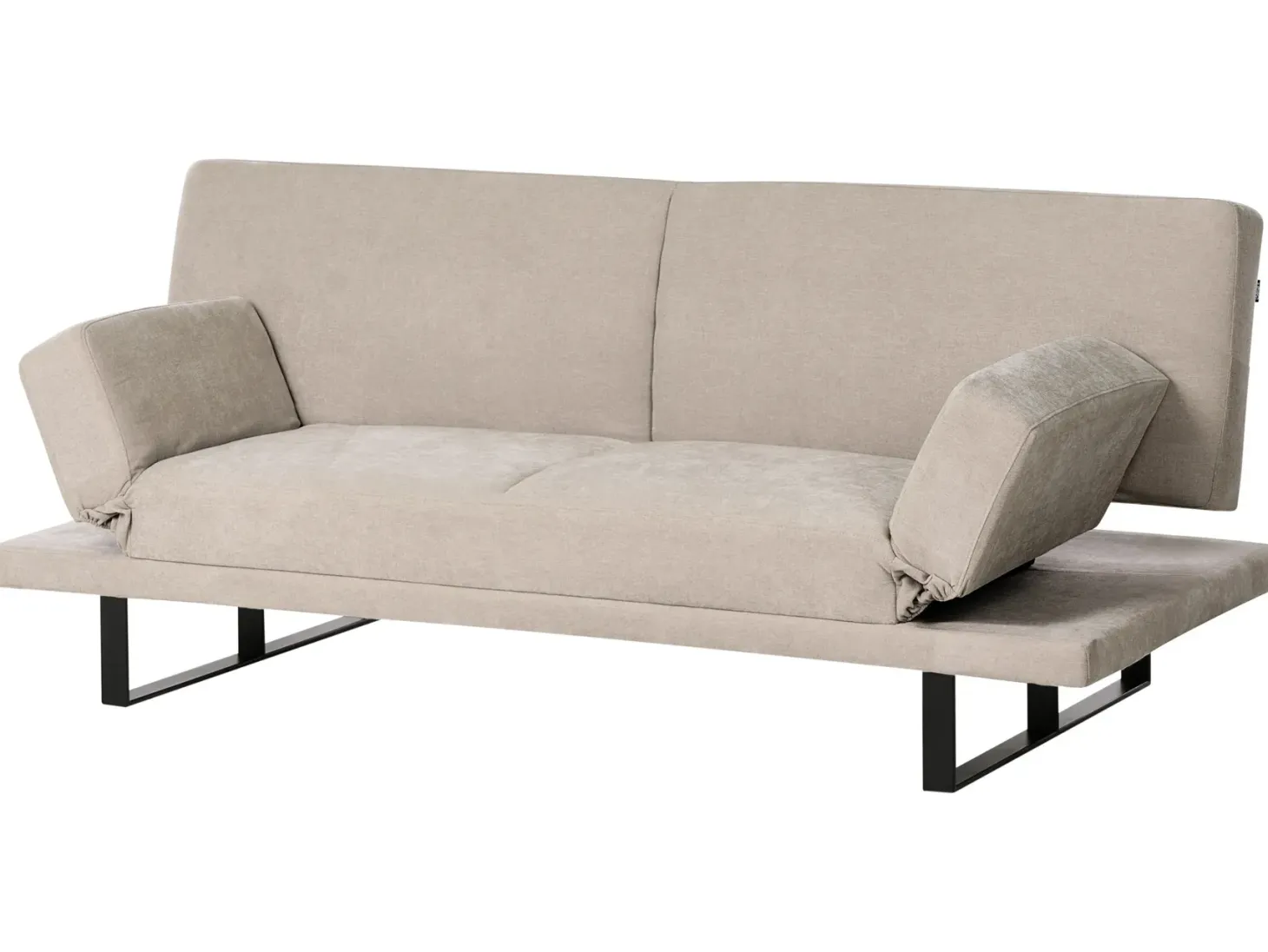 Sovesofa 2 personers YORK Chenille Lys Beige