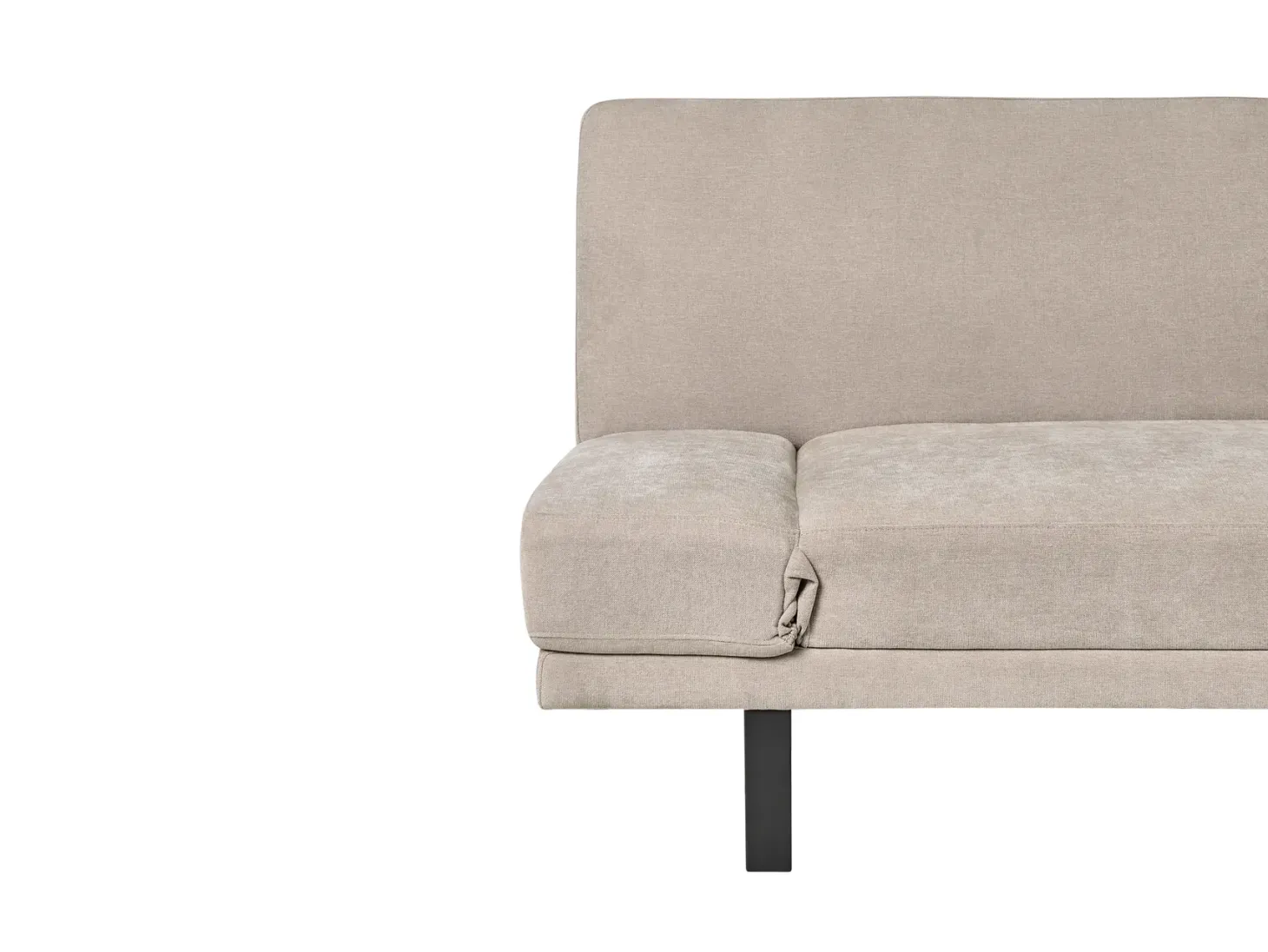 Sovesofa 2 personers YORK Chenille Lys Beige