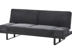 Sovesofa 2 personers YORK Chenille Sort