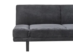 Sovesofa 2 personers YORK Chenille Sort