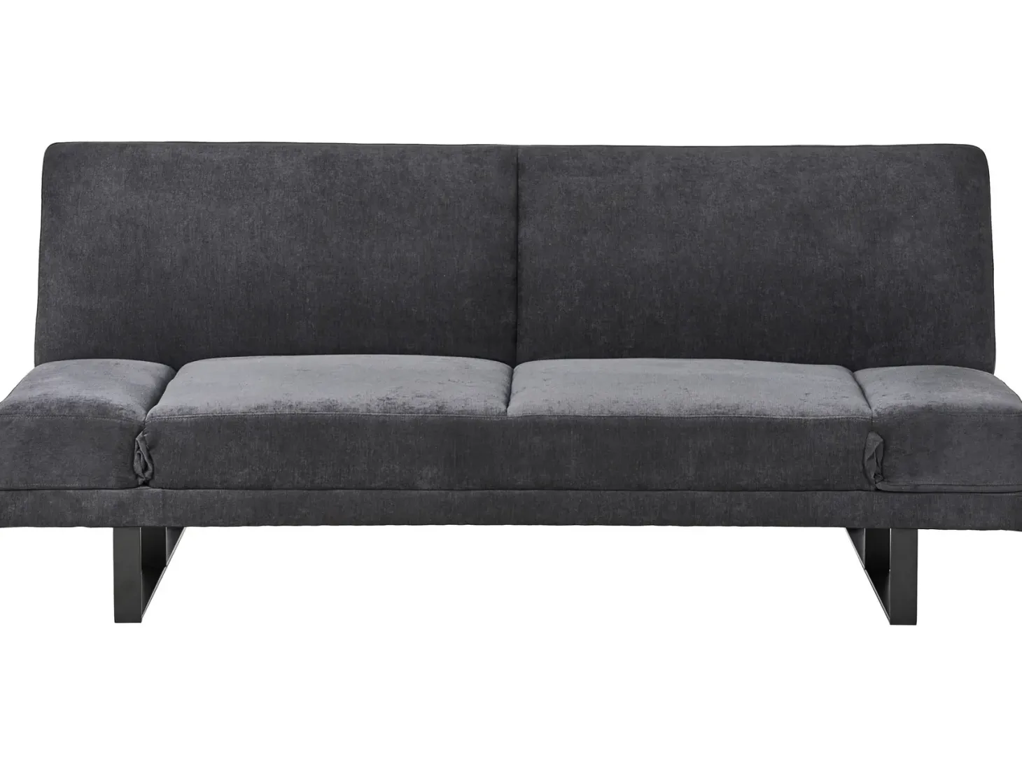Sovesofa 2 personers YORK Chenille Sort
