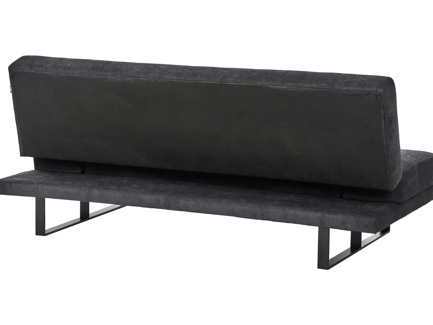 Sovesofa 2 personers YORK Chenille Sort