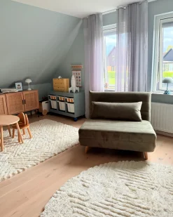 Sovestol SETTEN Velour Olivengrøn