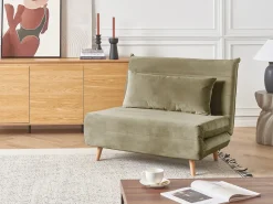 Sovestol SETTEN Velour Olivengrøn