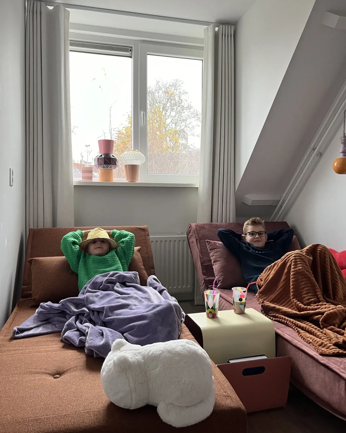 Sovestol VESTFOLD Velour Lyserød