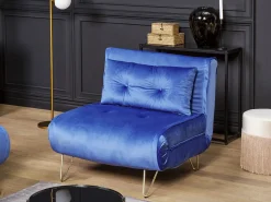 Sovestol VESTFOLD Velour Navy Blå