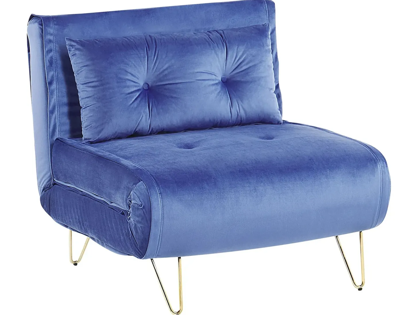 Sovestol VESTFOLD Velour Navy Blå