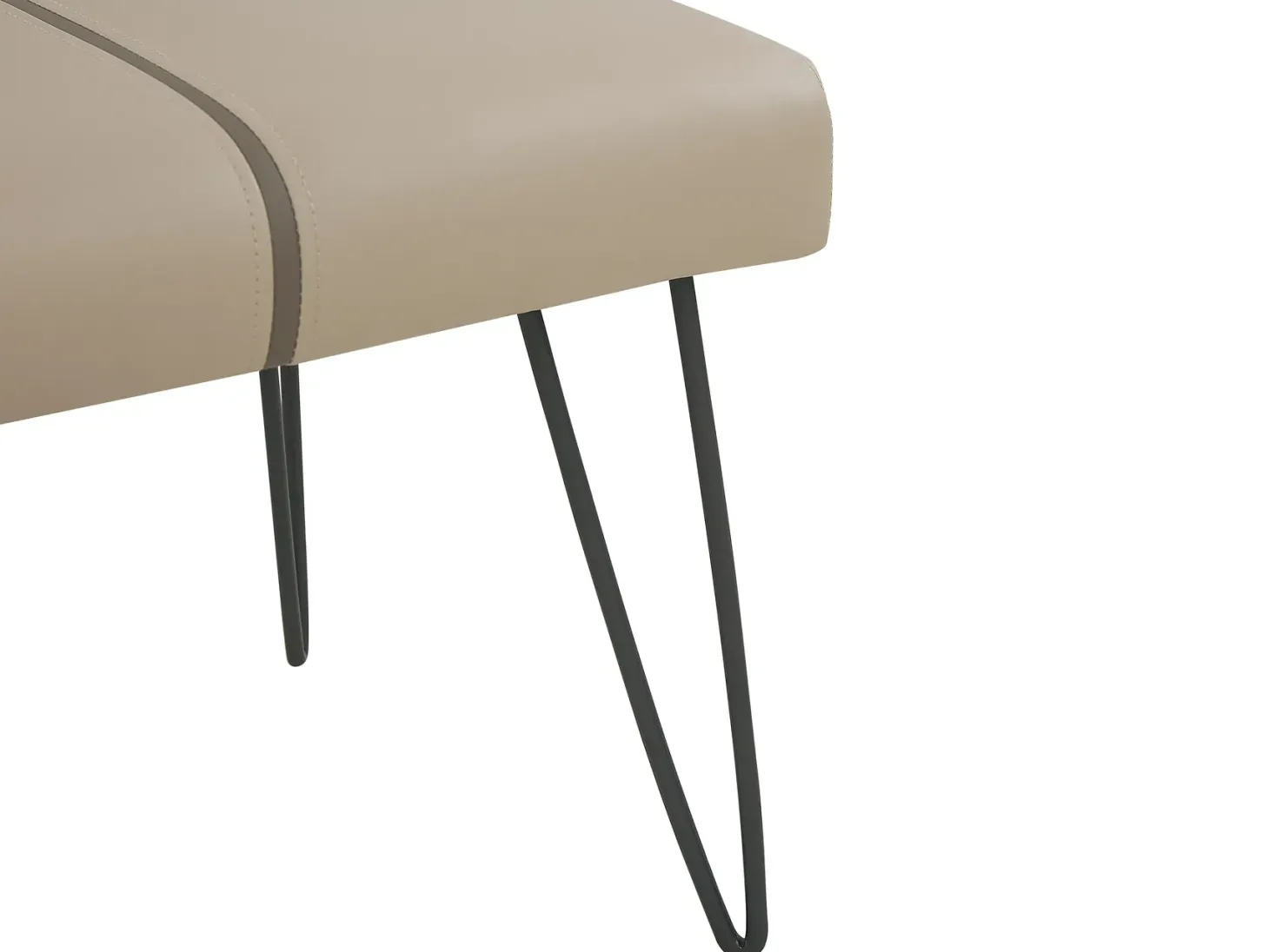 Soveværelse sæt Kunstlæder BETIN 180 x 200 cm Sand Beige