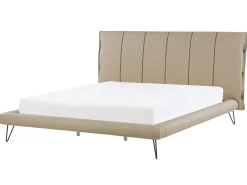 Soveværelse sæt Kunstlæder BETIN 180 x 200 cm Sand Beige