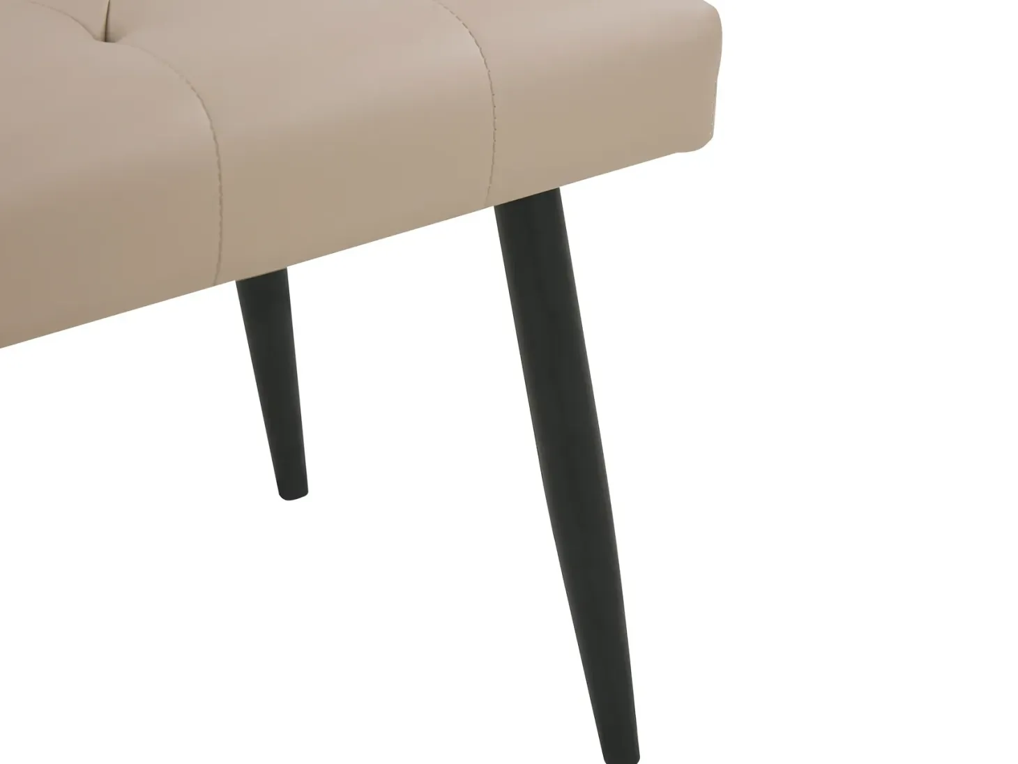 Soveværelse sæt Kunstlæder ESSONNE 160 x 200 cm Beige