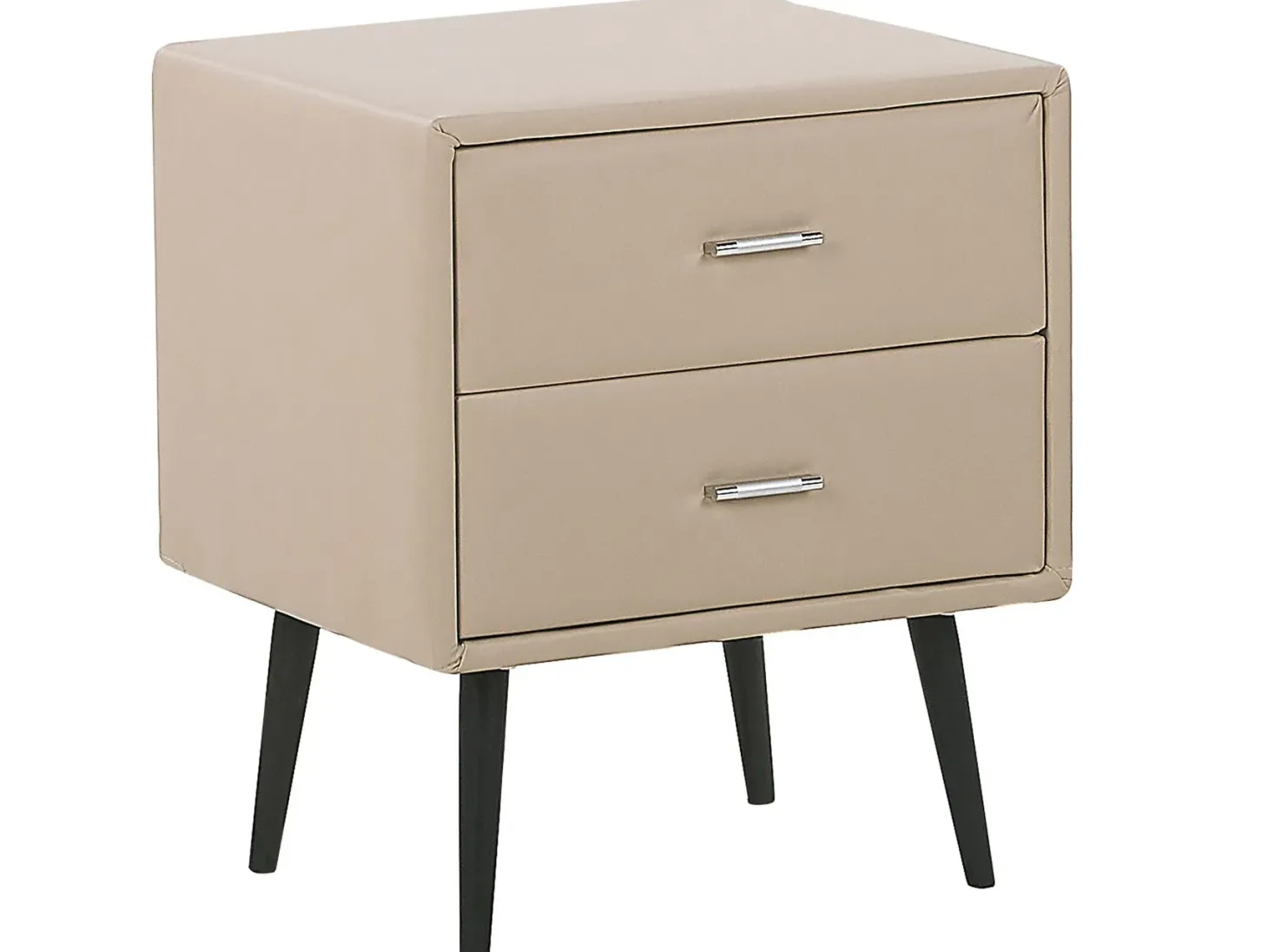 Soveværelse sæt Kunstlæder ESSONNE 160 x 200 cm Beige