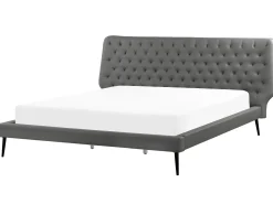 Soveværelse sæt Kunstlæder ESSONNE 180 x 200 cm Grå