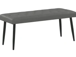 Soveværelse sæt Kunstlæder ESSONNE 180 x 200 cm Grå