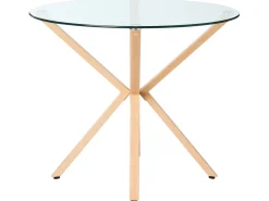 Spisebord ALTURA Transparent 90 cm 90 cm