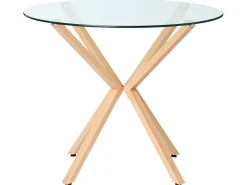 Spisebord ALTURA Transparent 90 cm 90 cm