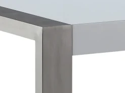 Spisebord ARCTIC Sølv 180 cm 90 cm