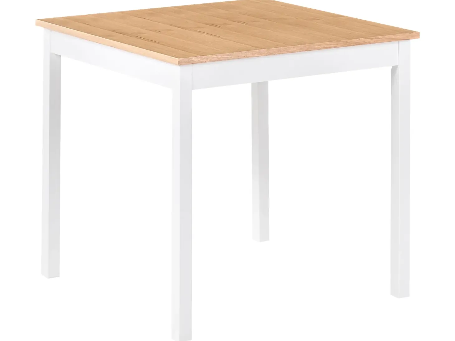 Spisebord BATTERSBY Lys eg 80 cm 80 cm