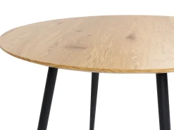 Spisebord BJORKA Lysebrun 100 cm 100 cm