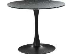 Spisebord BOCA Sort marmor 90 cm 90 cm