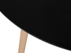 Spisebord BOVIO Sort 120 cm 120 cm