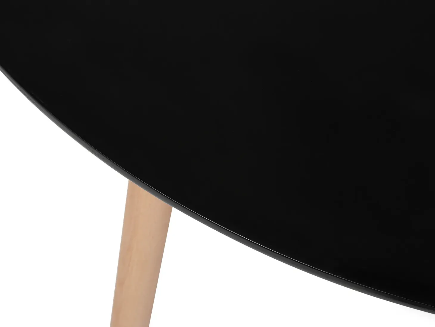Spisebord BOVIO Sort 120 cm 120 cm