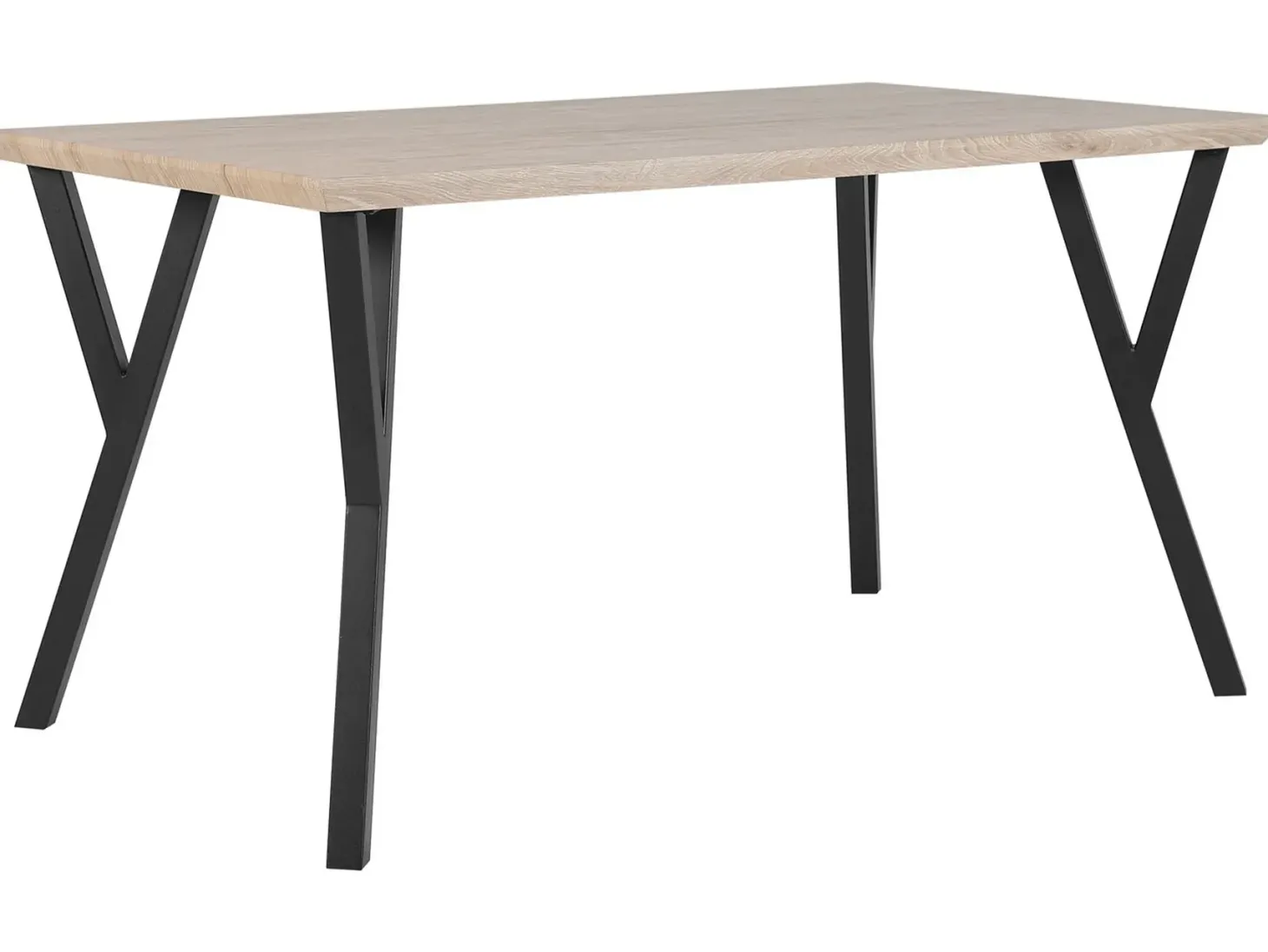 Spisebord BRAVO Lysebrun 140 cm 80 cm