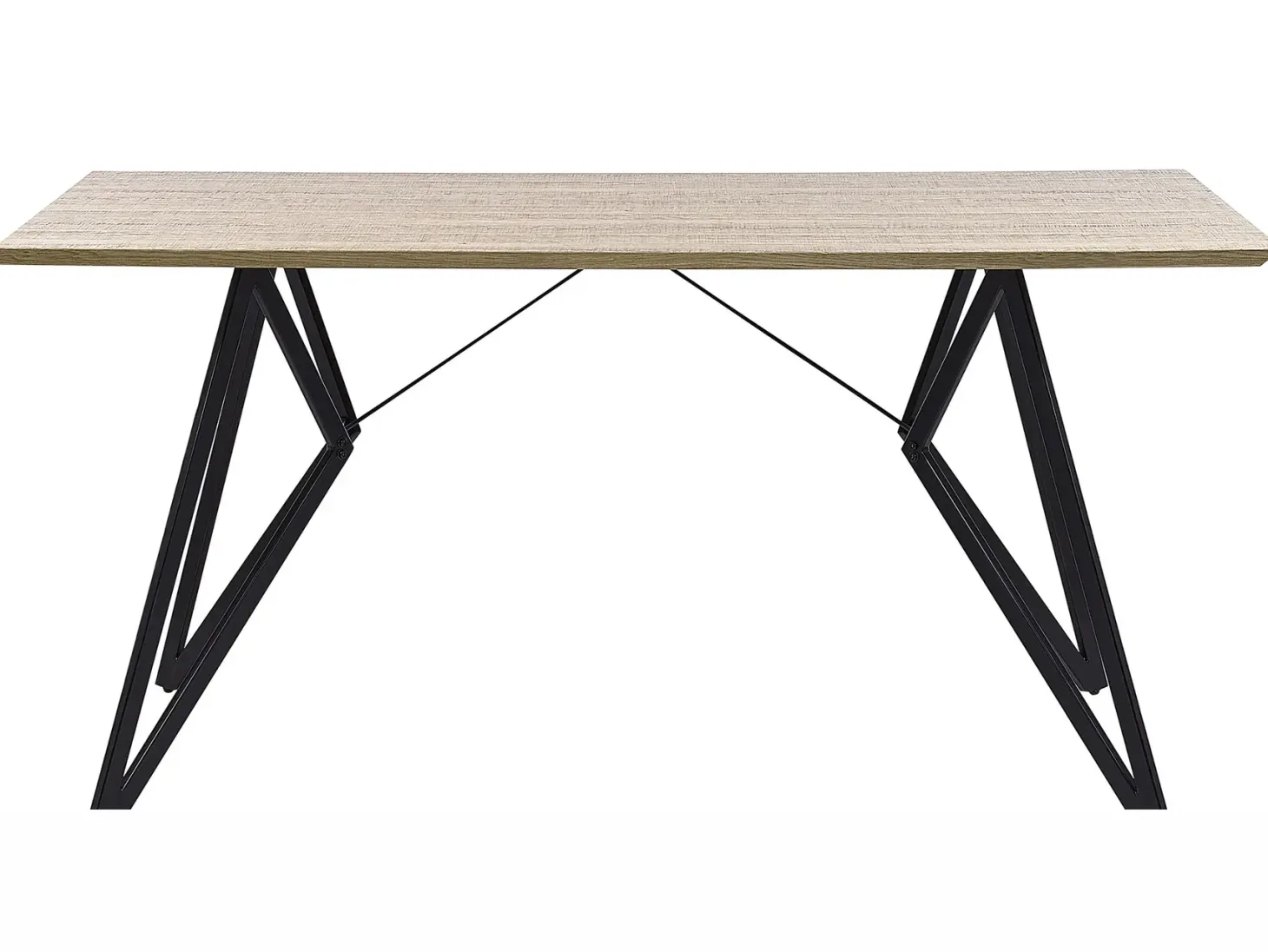 Spisebord BUSCOT Lysebrun 160 cm 90 cm