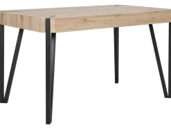 Spisebord CAMBELL Lysebrun 130 cm 80 cm