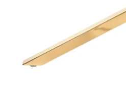 Spisebord CORA Guld 160 cm 90 cm Hærdet glas