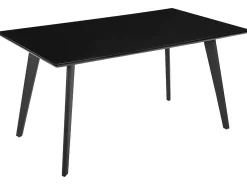 Spisebord DORCAS Sort 150 cm 90 cm