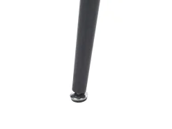 Spisebord EFTALIA Hvid marmor 120/150 cm 80 cm