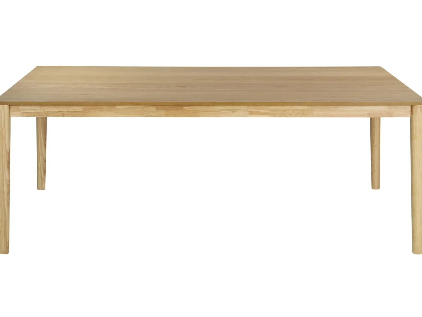 Spisebord ERMELO Naturlig ask 200 cm 100 cm