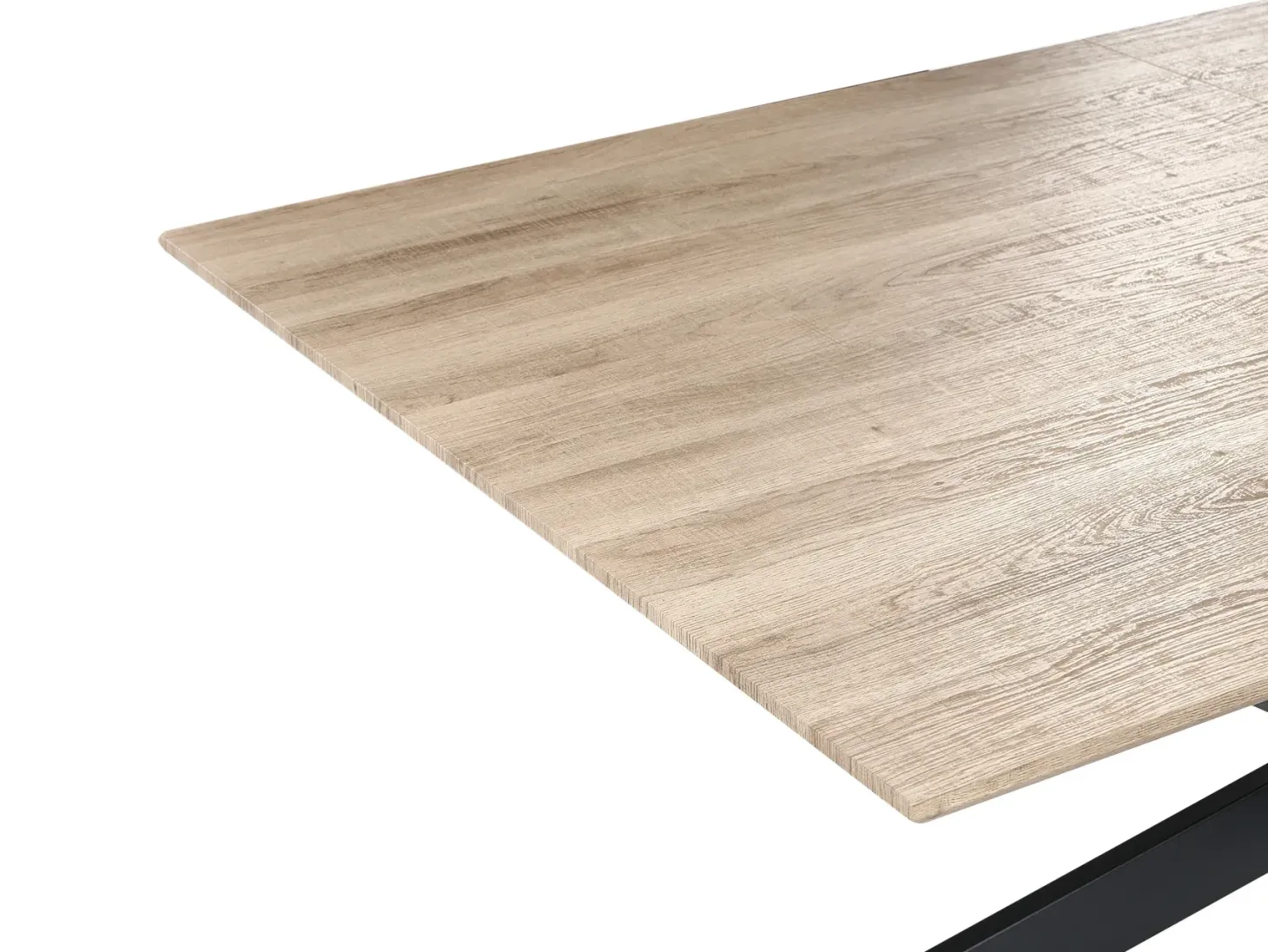 Spisebord FINLEY Lysebrun 160/200 cm 90 cm