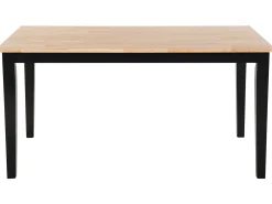 Spisebord GEORGIA Sort 150 cm 90 cm Træ