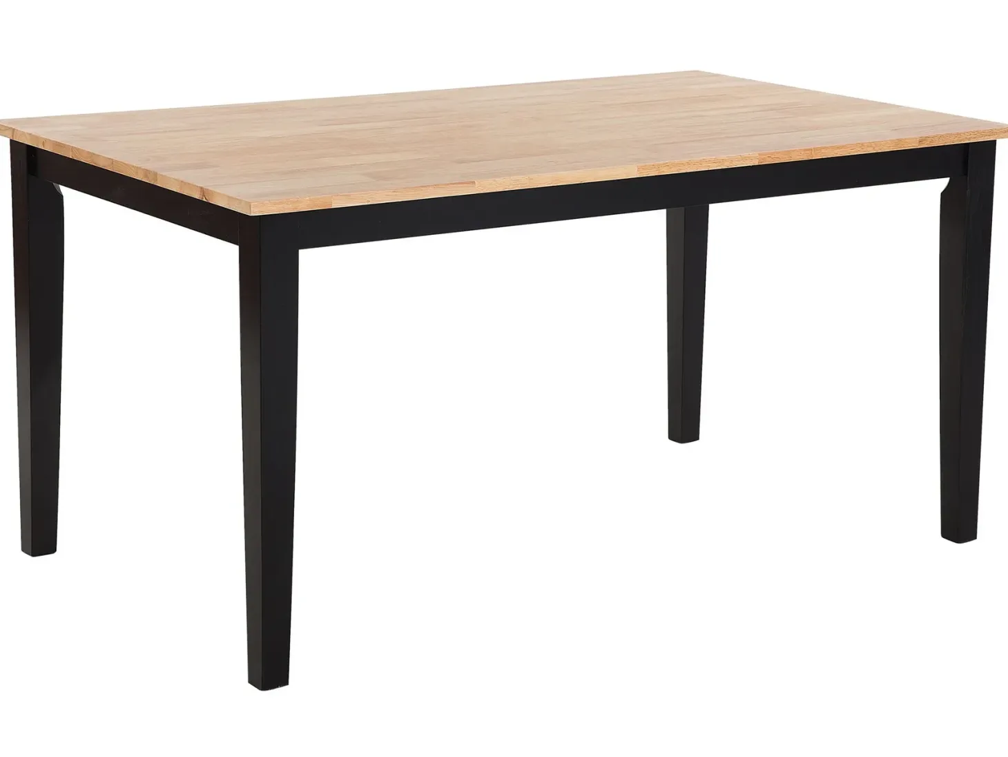Spisebord GEORGIA Sort 150 cm 90 cm Træ