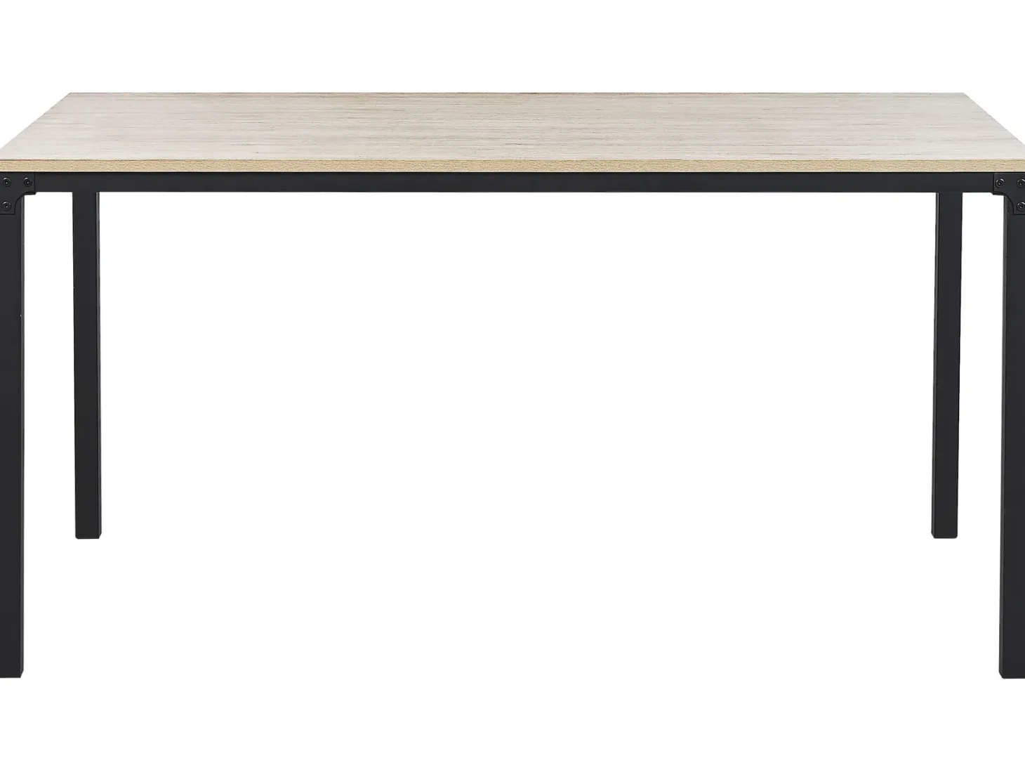 Spisebord HOCKLEY Lysebrun 150 cm 90 cm