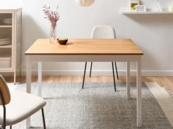 Spisebord HOUSTON Lys eg 125 cm 75 cm