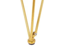 Spisebord KENTON Sort marmor 140 cm 80 cm Hærdet glas