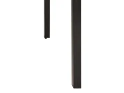 Spisebord LAVOS Sort 120 cm 80 cm Hærdet glas